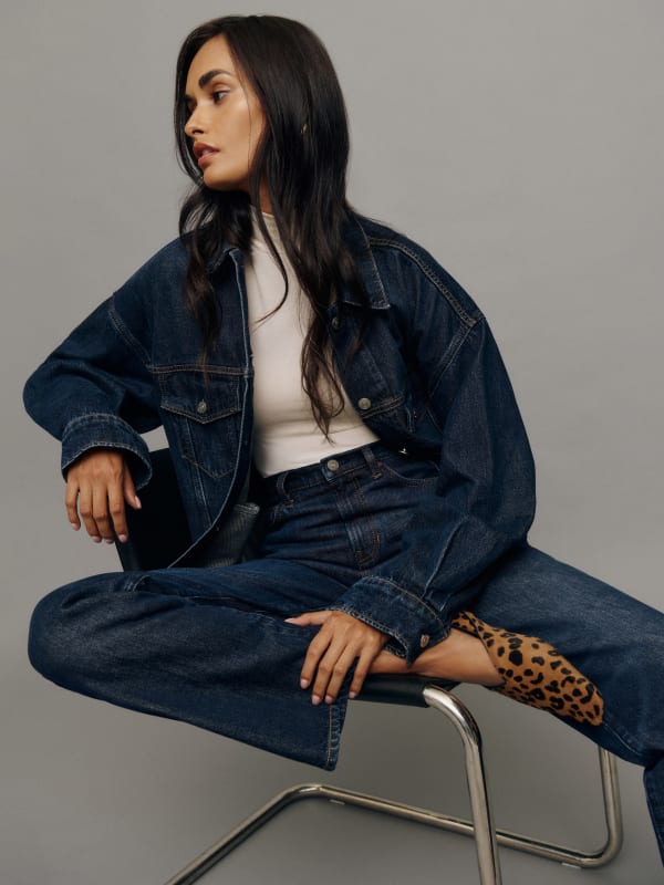 Brooks Oversized Denim Jacket - Mille